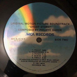 Philippe Sarde : Ghost Story - Original Motion Picture Soundtrack (LP, Album)