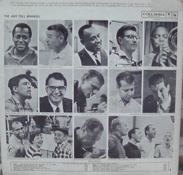 Various : Jazz Poll Winners (LP, Comp, Mono, Pit)