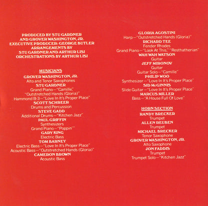Stu Gardner Presents A House Full Of Love Featuring Grover Washington, Jr. : A House Full Of Love - Music From The Cosby Show (CD, RE)