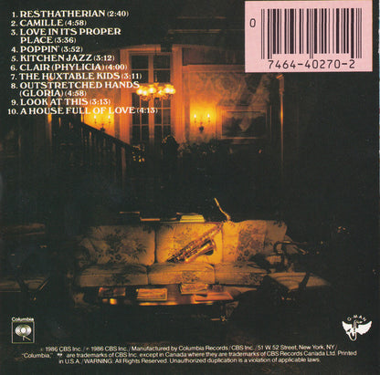 Stu Gardner Presents A House Full Of Love Featuring Grover Washington, Jr. : A House Full Of Love - Music From The Cosby Show (CD, RE)