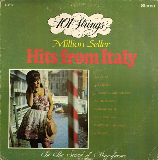 101 Strings : Million Seller Hits From Italy (LP, Album)