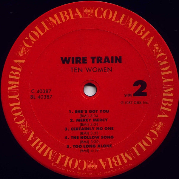Wire Train : Ten Women (LP, Album)