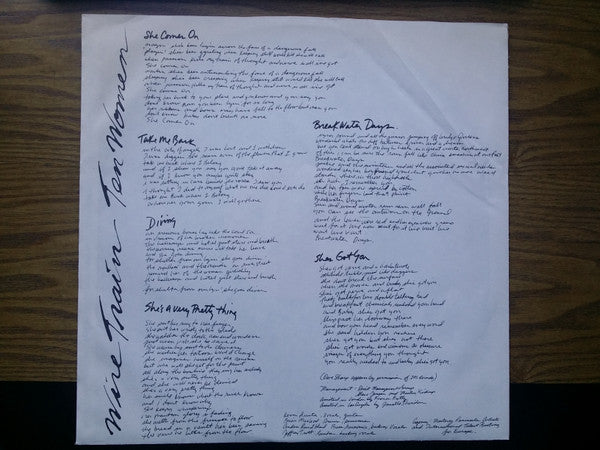 Wire Train : Ten Women (LP, Album)