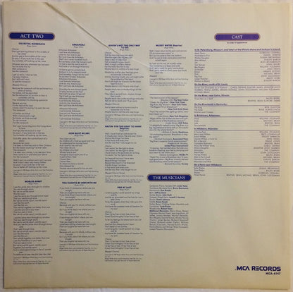 The "Big River" Original Cast : Big River: The Adventures Of Huckleberry Finn (LP, Album, Gat)