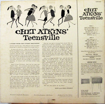 Chet Atkins : Teensville (LP, Album, Mono, Ind)