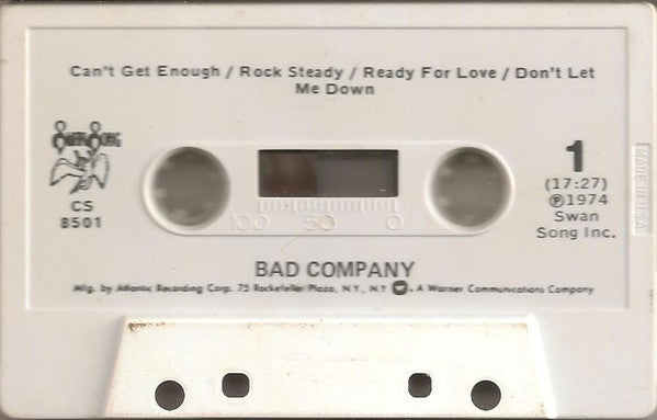 Bad Company (3) : Bad Company (Cass, Album)