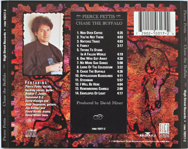 Pierce Pettis : Chase The Buffalo (CD)