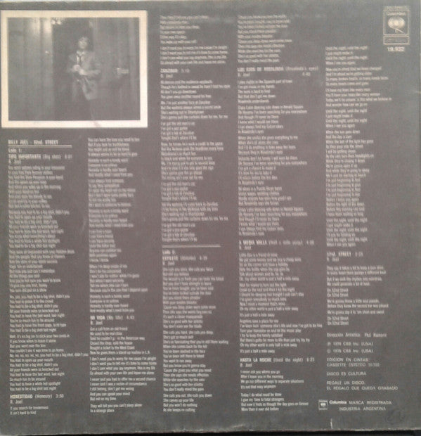 Billy Joel : 52nd Street (LP, Album)