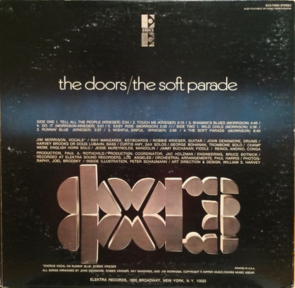 The Doors : The Soft Parade (LP, Album, Red)