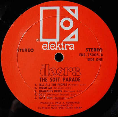 The Doors : The Soft Parade (LP, Album, Red)