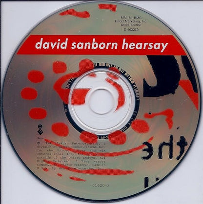 David Sanborn : Hearsay (CD, Club)