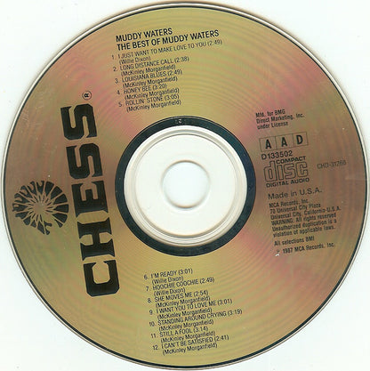 Muddy Waters : The Best Of Muddy Waters (CD, Comp, Club, RE)