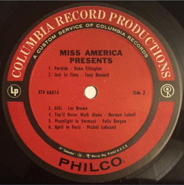Various : Miss America Presents A Collector's Album (LP, Comp)