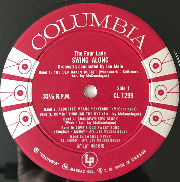 The Four Lads : Swing Along (LP, Album)