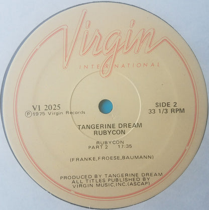 Tangerine Dream : Rubycon (LP, Album, RE, Gat)