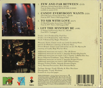 10,000 Maniacs : Few & Far Between (CD, Maxi)