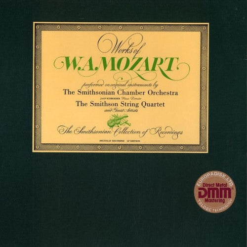 Smithsonian Chamber Orchestra, Jaap Schroeder*, Smithson String Quartet, Wolfgang Amadeus Mozart : Works Of W.A. Mozart (6xLP, Comp, DMM + Box)
