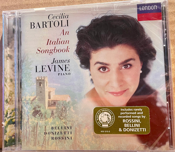 Cecilia Bartoli, James Levine (2) : An Italian Songbook (CD, Album)