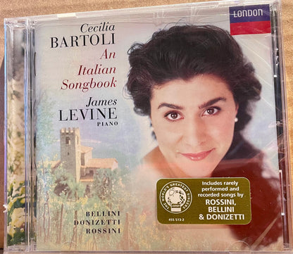 Cecilia Bartoli, James Levine (2) : An Italian Songbook (CD, Album)
