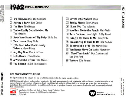 Various : 1962 Still Rockin' (CD, Comp, RM)