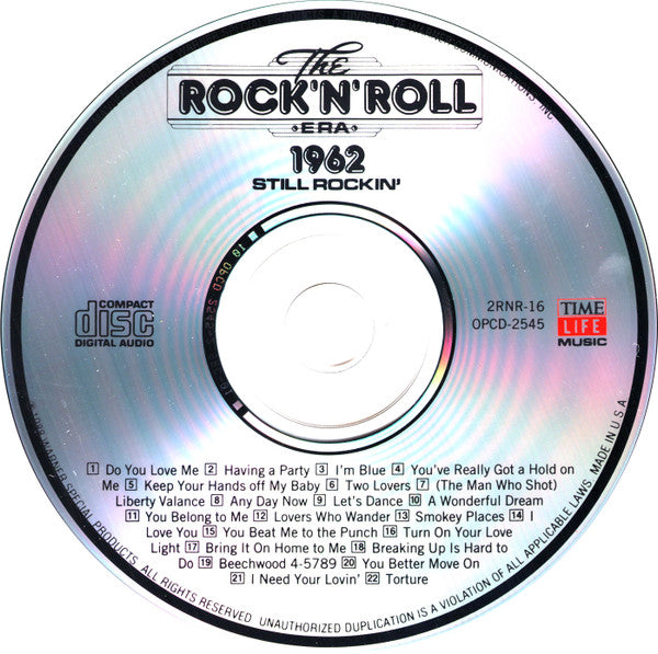 Various : 1962 Still Rockin' (CD, Comp, RM)