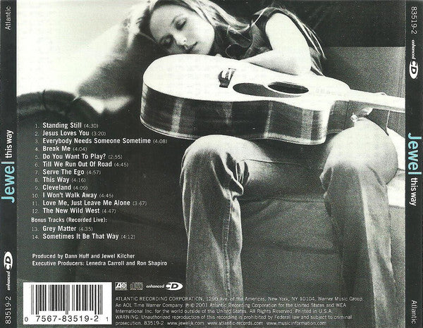Jewel : This Way (CD, Album, Enh, RP)