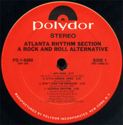 Atlanta Rhythm Section : A Rock And Roll Alternative (LP, Album, Ter)