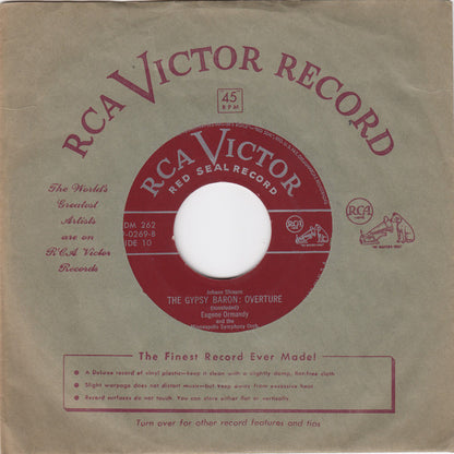 Eugene Ormandy / Minneapolis Symphony Orchestra : The Music Of Johann Strauss (5x7", Mono, RP, Red + Box, Album)