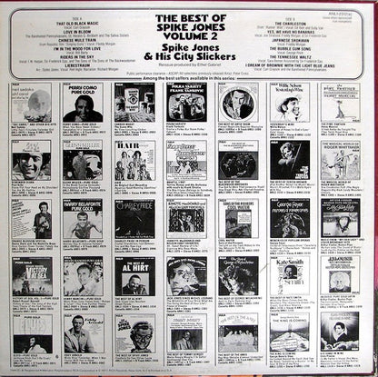 Spike Jones And His City Slickers : The Best Of Spike Jones Vol. 2 (LP, Comp)