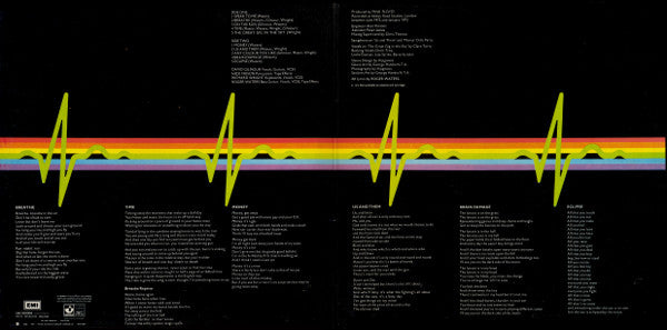 Pink Floyd : The Dark Side Of The Moon (LP, Album, RP, 4th)