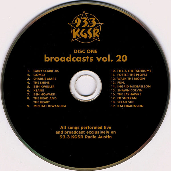 Various : Broadcasts Vol. 20 (2xCD)