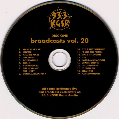 Various : Broadcasts Vol. 20 (2xCD)