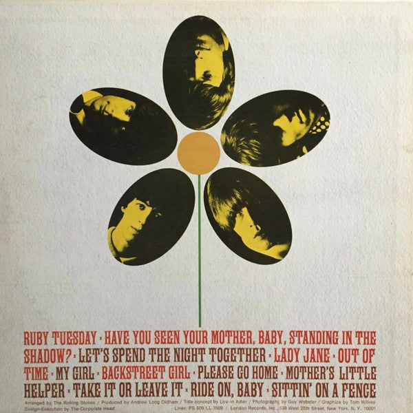 The Rolling Stones : Flowers (LP, Comp, Mono, Ter)