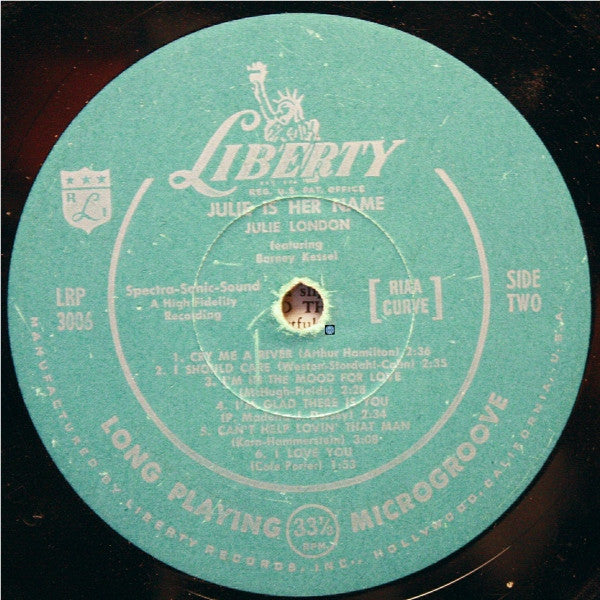 Buy Julie London : Julie Is Her Name (LP, Album, Mono, M/Print