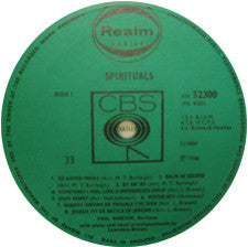 Paul Robeson : Spirituals (LP, Album)
