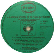 Paul Robeson : Spirituals (LP, Album)