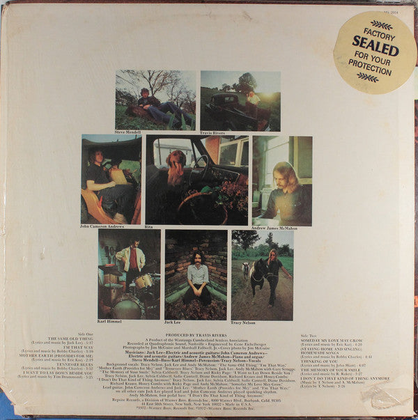 Tracy Nelson / Mother Earth (4) : Tracy Nelson / Mother Earth (LP, Album, Pit)