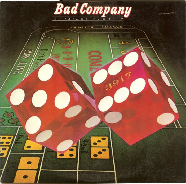 Bad Company (3) : Straight Shooter (LP, Album, RE, PR-)