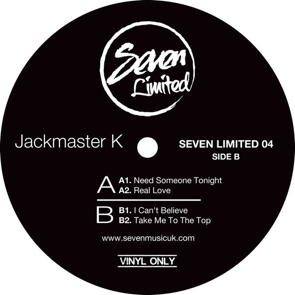 Jackmaster K : Seven Limited 04 (12", Ltd)