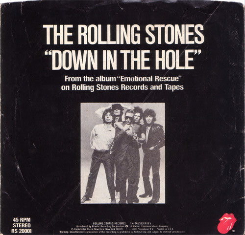 The Rolling Stones : Emotional Rescue (7", Single, SP )