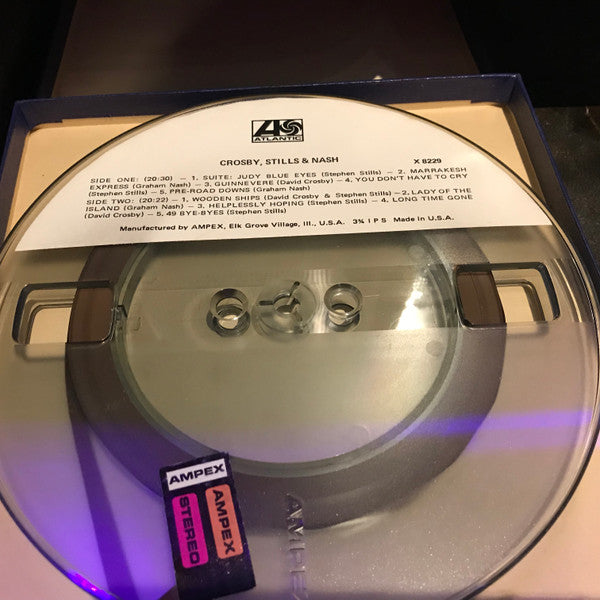 Crosby, Stills & Nash : Crosby, Stills & Nash (Reel, 4tr Stereo, 7" Reel, Album)