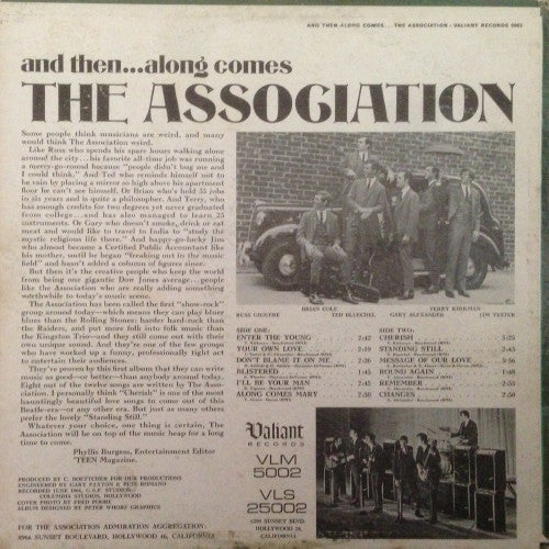 The Association (2) : And Then...Along Comes The Association (LP, Album, Mono, 1st)
