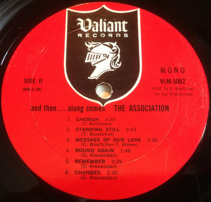 The Association (2) : And Then...Along Comes The Association (LP, Album, Mono, 1st)