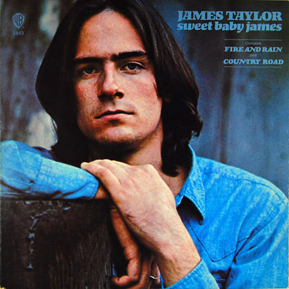 James Taylor (2) : Sweet Baby James (LP, Album, RE)
