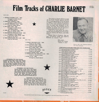 Charlie Barnet : Film Tracks Of Charlie Barnet (LP, Album)
