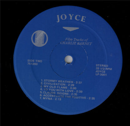 Charlie Barnet : Film Tracks Of Charlie Barnet (LP, Album)