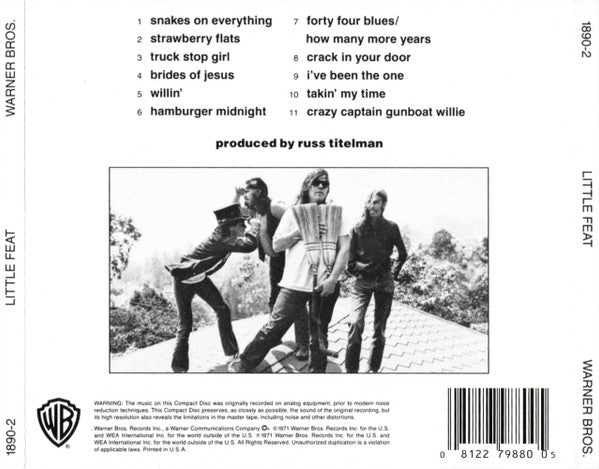 Little Feat : Little Feat (CD, Album, RE)