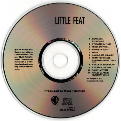 Little Feat : Little Feat (CD, Album, RE)