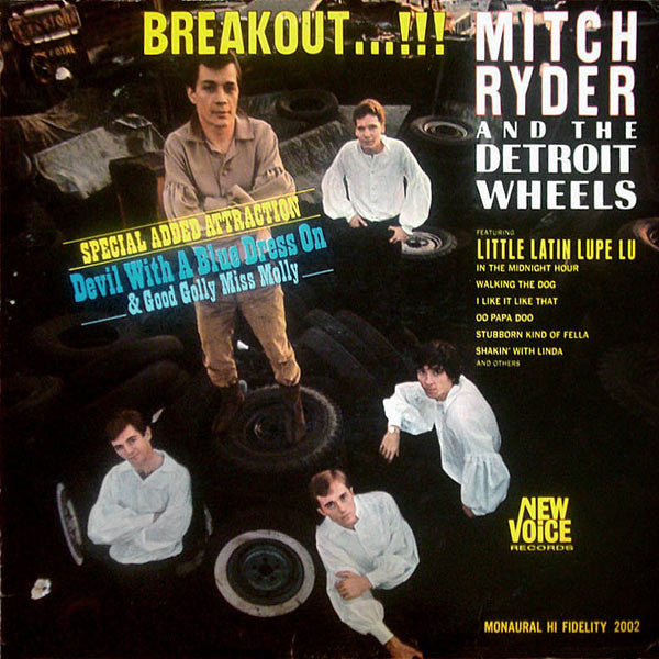 Mitch Ryder & The Detroit Wheels : Breakout…!!! (LP, Album, Mono)