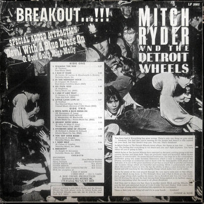 Mitch Ryder & The Detroit Wheels : Breakout…!!! (LP, Album, Mono)
